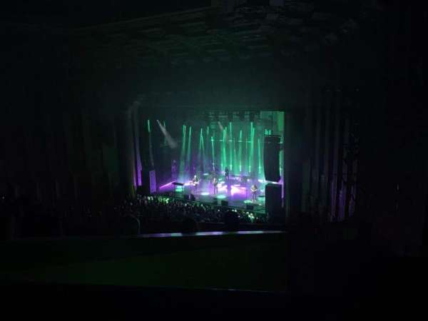 The Wiltern, section: Mezzanine R, row: F, seat: 12