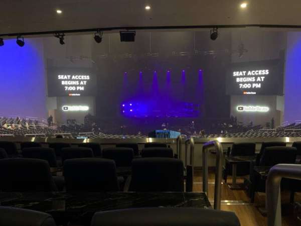 YouTube Theater, section: C3, row: E, seat: 9