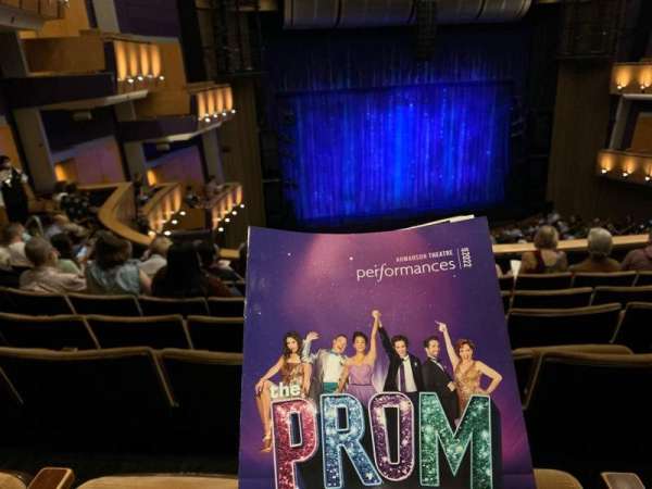 Ahmanson Theatre, section: Mezzanine, row: G, seat: 41