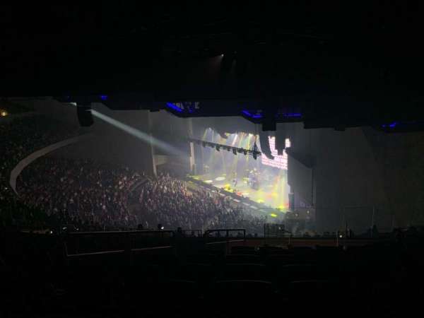 YouTube Theater, section: 307, row: M, seat: 8