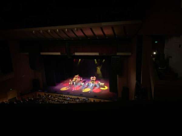 Fred Kavli Theatre, section: Balcony, row: A1