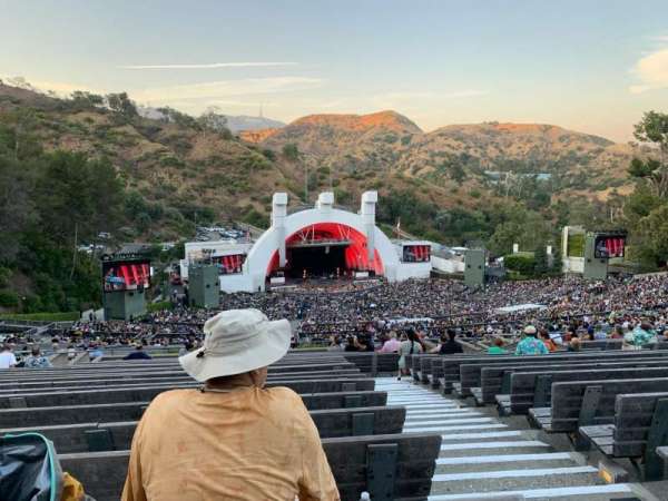 Hollywood Bowl, section: U1, row: 20, seat: 34