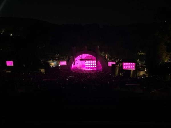 Hollywood Bowl, section: Q1, row: 20, seat: 41