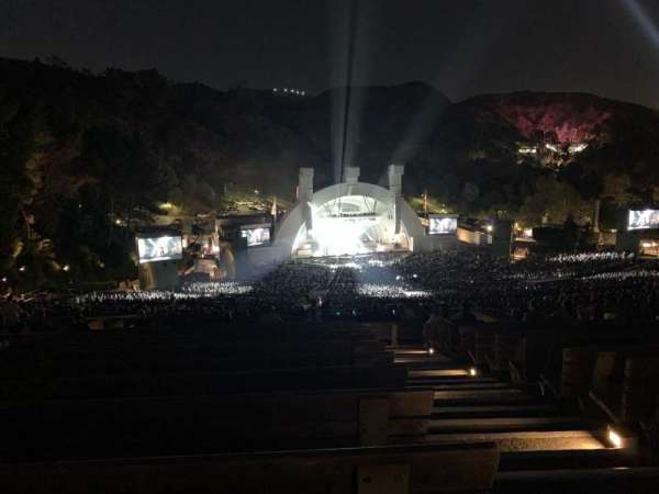 Hollywood Bowl, section: U1, row: 19, seat: 34
