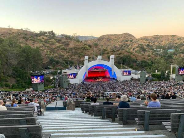 Hollywood Bowl, section: U1, row: 17, seat: 76