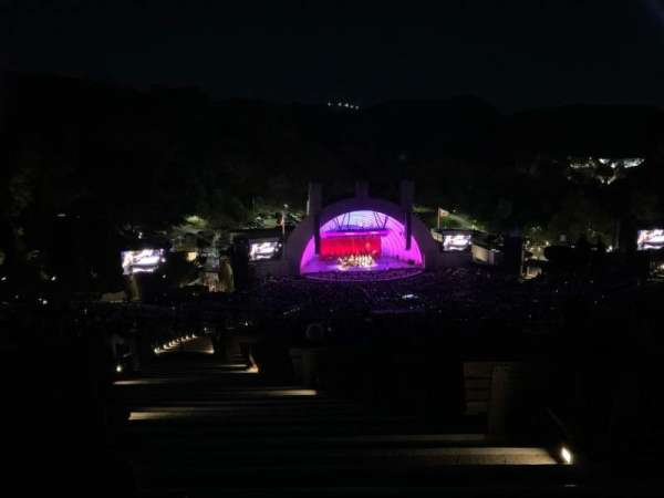 Hollywood Bowl, section: U1, row: 14, seat: 68