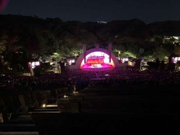 Hollywood Bowl, section: T1, row: 20, seat: 2