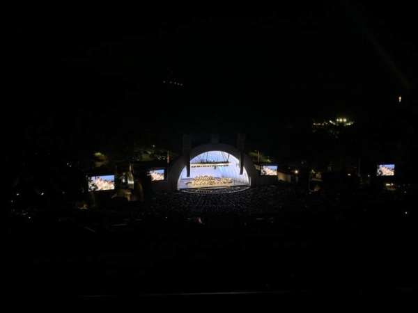 Hollywood Bowl, section: X2, row: 1, seat: 27