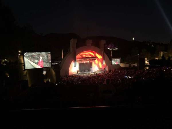 Hollywood Bowl, section: P3, row: 1, seat: 17