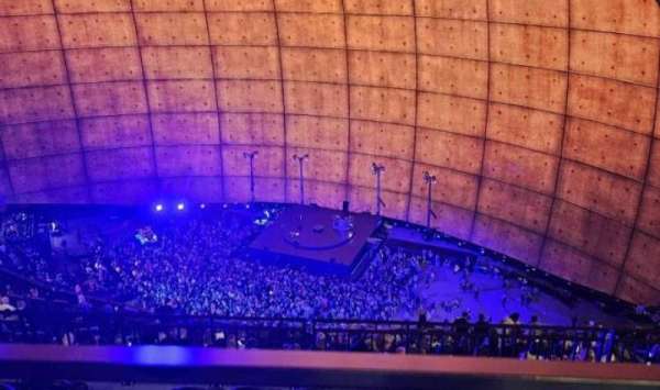 The Sphere, Vegas, section: 408, row: 4, seat: 13