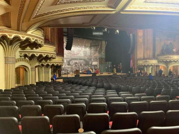 Orpheum Theatre, Los Angeles, section: Orchestra L, row: W, seat: 46