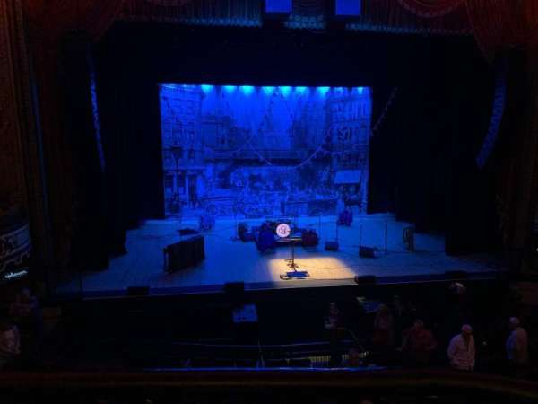 Orpheum Theatre, Los Angeles, section: Mezzanine LC, row: A, seat: 107