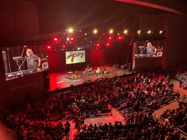 YouTube Theater, section: 202, row: A, seat: 21