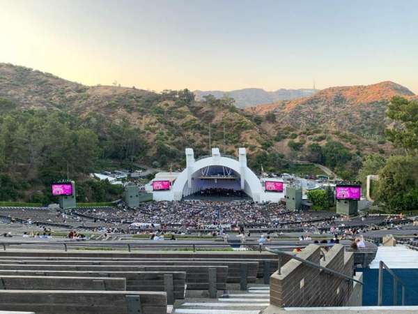 Hollywood Bowl, section: V1, row: 10, seat: 13