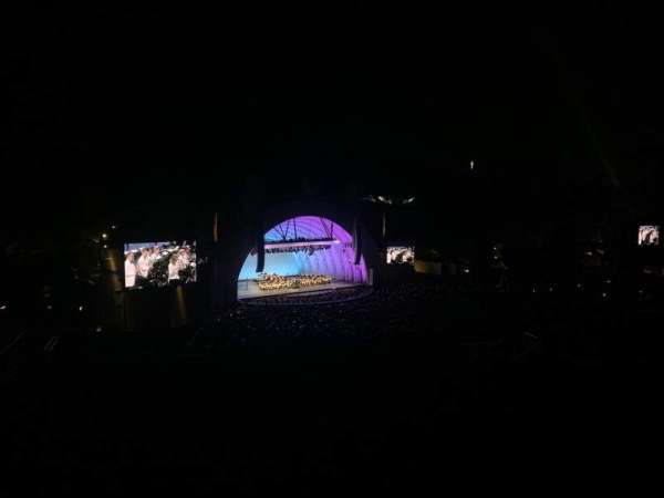Hollywood Bowl, section: P3, row: 12, seat: 27