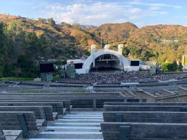 Hollywood Bowl, section: U1, row: 12, seat: 2