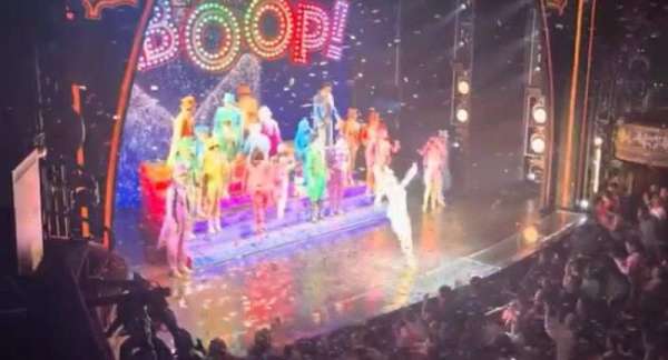 Broadhurst Theatre, section: Mezzanine L, row: H, seat: 23