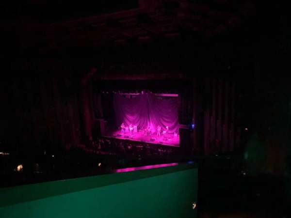 The Wiltern, section: Mezzanine R, row: F, seat: 12