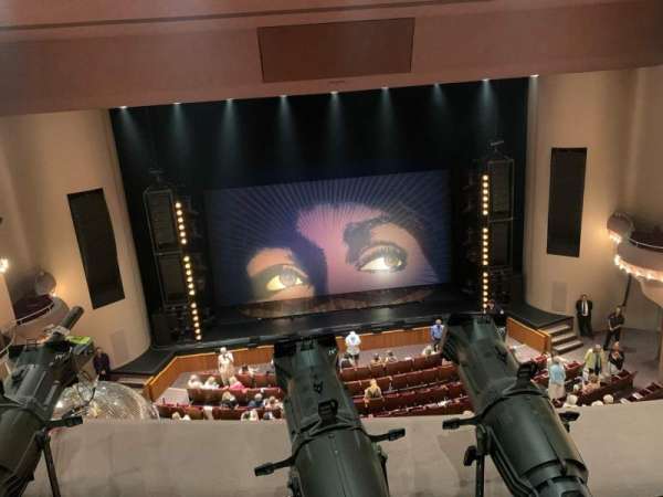 McCallum Theatre, section: Balcony, row: A, seat: 313