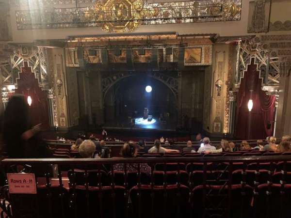 Hollywood Pantages Theatre, section: Mezzanine RC, row: J, seat: 203