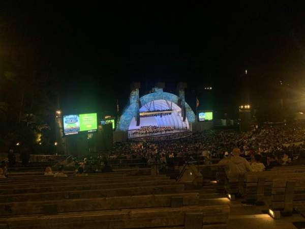Hollywood Bowl, section: P3, row: 14, seat: 1