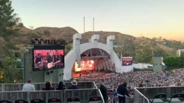 Hollywood Bowl, section: P3, row: 1, seat: 29
