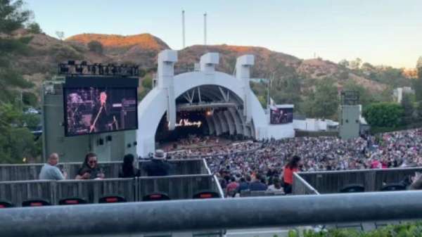 Hollywood Bowl, section: P3, row: 1, seat: 29