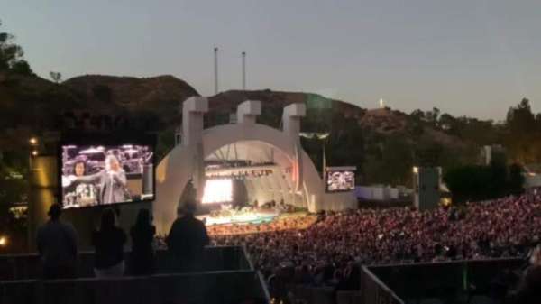 Hollywood Bowl, section: P3, row: 1, seat: 29
