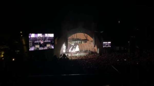 Hollywood Bowl, section: P3, row: 1, seat: 29