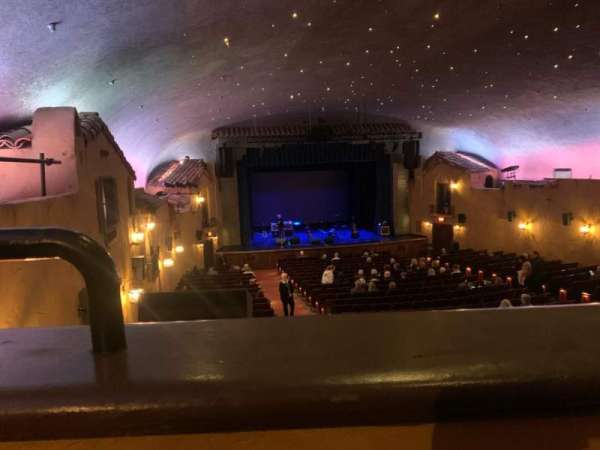 The Plaza Theatre, Palm Springs, section: Mezzc1, row: A, seat: 25