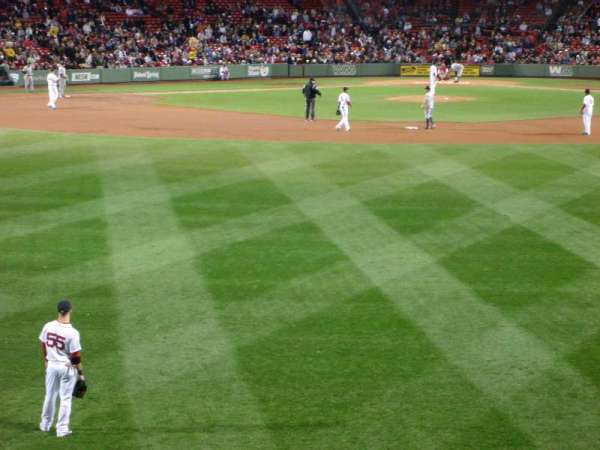 Fenway Park, section: Bleacher 34
