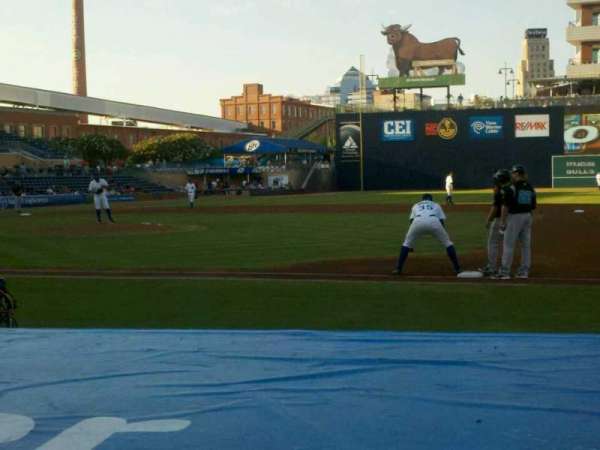 Durham Bulls Athletic Park, section: 112, row: D, seat: 12
