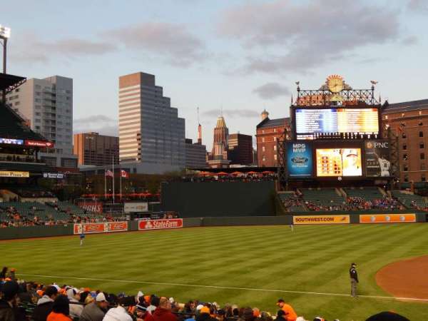 Oriole Park at Camden Yards, section: 58, row: 16, seat: 1