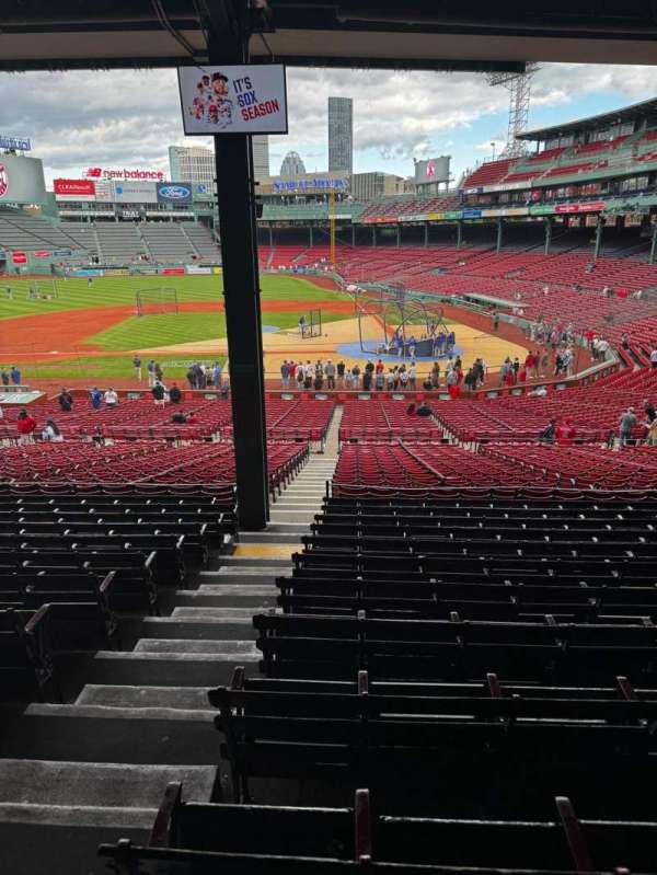 Fenway Park, section: Grandstand 24, row: 12, seat: 31