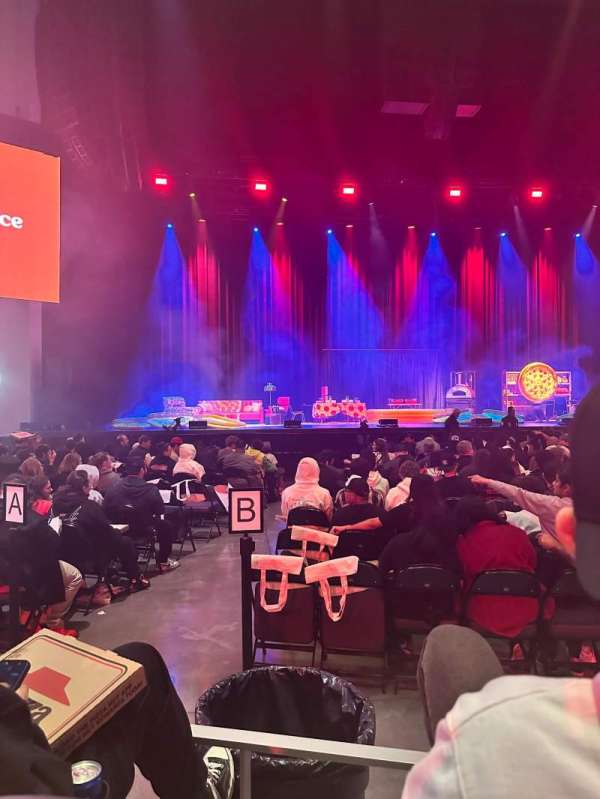 YouTube Theater, section: 102, row: B, seat: 13