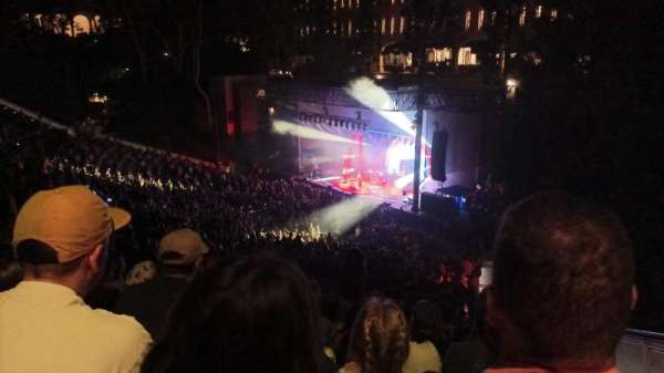Cal Coast Credit Union Open Air Theatre, section: A, row: U, seat: 3