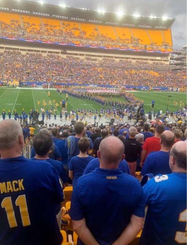 Acrisure Stadium, section: 133, row: CC, seat: 23