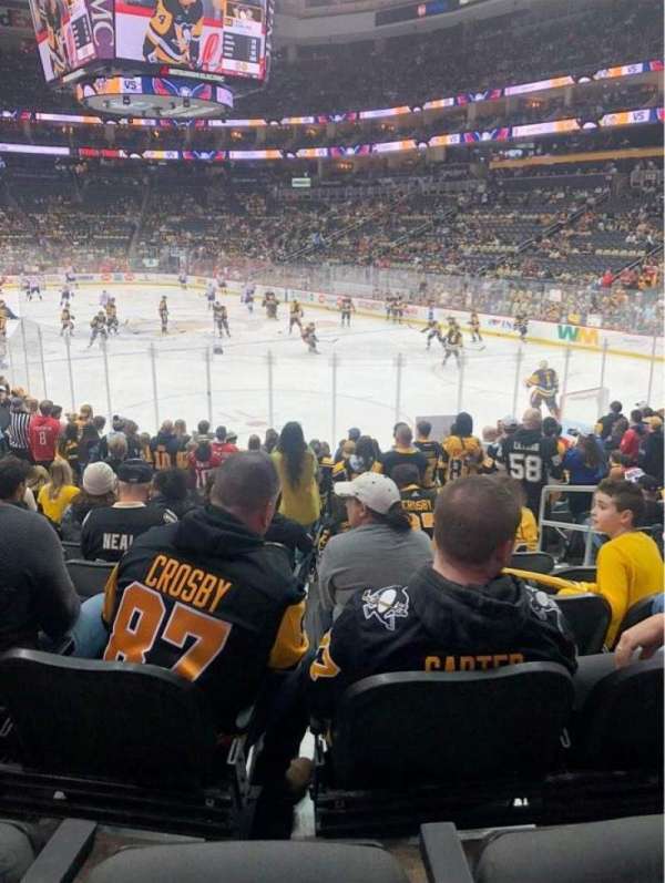 PPG Paints Arena, section: 120, row: P, seat: 4