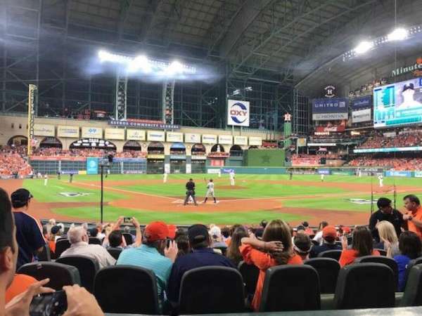 Daikin Park, section: 120, row: 13, seat: 6