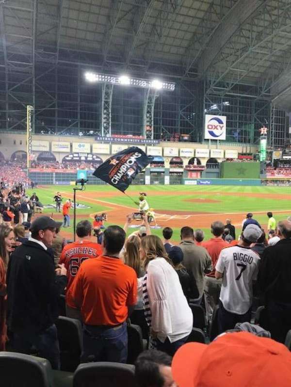 Daikin Park, section: 120, row: 13, seat: 5