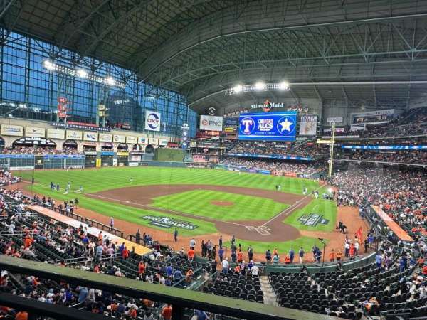 Daikin Park, section: 217, row: 1, seat: 5