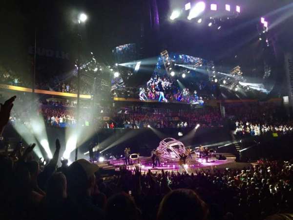 Bridgestone Arena, section: 115, row: JJ, seat: 12