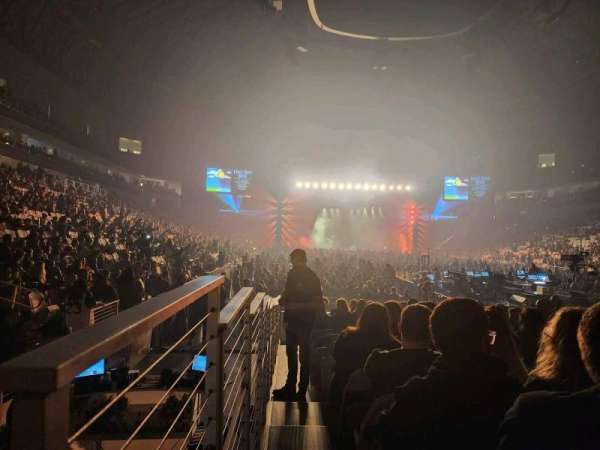 Dickies Arena, section: 116, row: 1, seat: 8