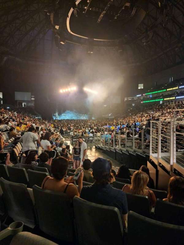 Dickies Arena, section: 117, row: 7, seat: 3