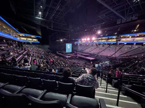 Golden 1 Center, section: 117, row: U, seat: 1
