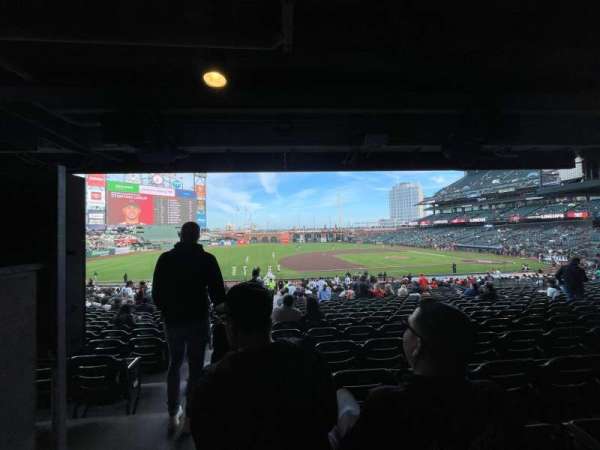 Oracle Park, section: 125, row: 36, seat: 16