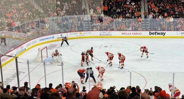 Xfinity Mobile Arena, section: 123, row: 21, seat: 16