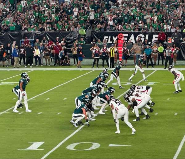 Lincoln Financial Field, section: 124, row: 15, seat: 22
