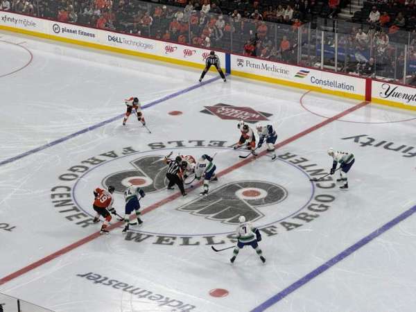 Xfinity Mobile Arena, section: 204, row: 2, seat: 1