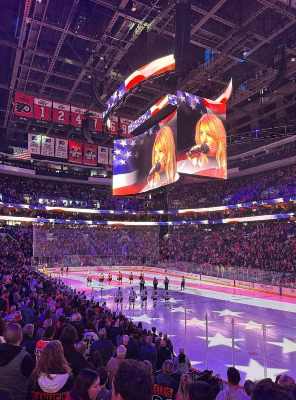 Xfinity Mobile Arena, section: 104, row: 15, seat: 16
